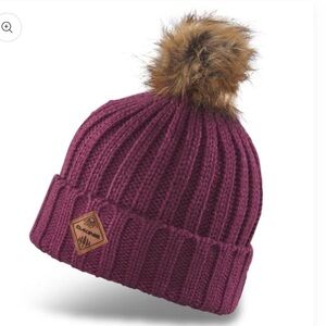 Da kine dakine kids girls or boys Kylie beanie in grapevine (maroon)